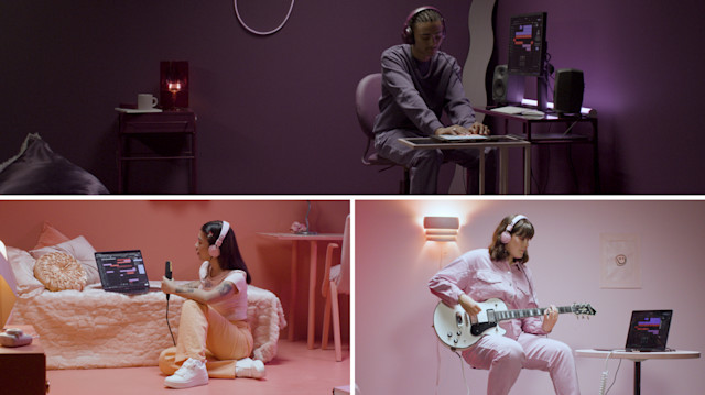 Online music collaborators