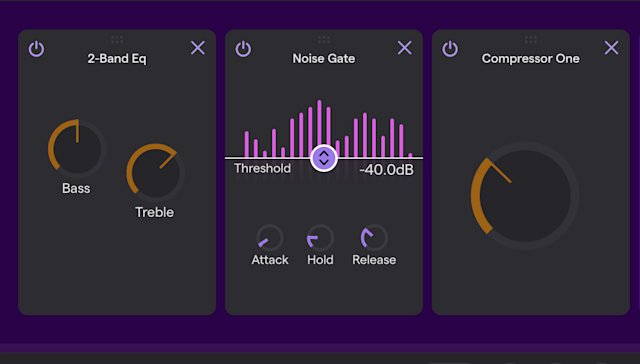 Soundtrap Noise Gate