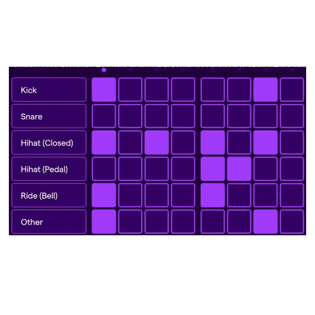 Patterns Beatmaker feature in Soundtrap