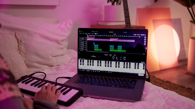 Making music in the Soundtrap studio