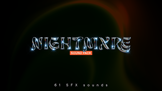 Cover image of the NIGHTMXRE Halloween Sound Pack