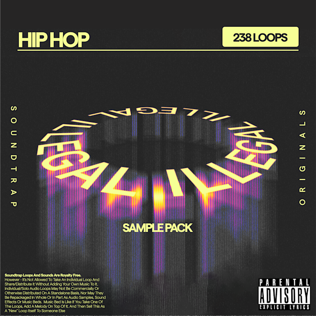 Cover image to illegal sample pack