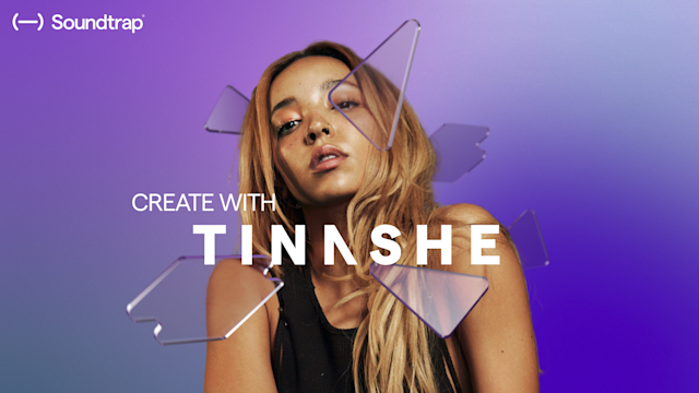 Tinashe sound pack art in Soundtrap